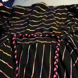 Maurices rainbow stripe A dress